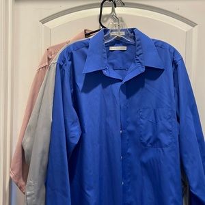 LOT of 3 -Geoffrey Beene - men’s shirts